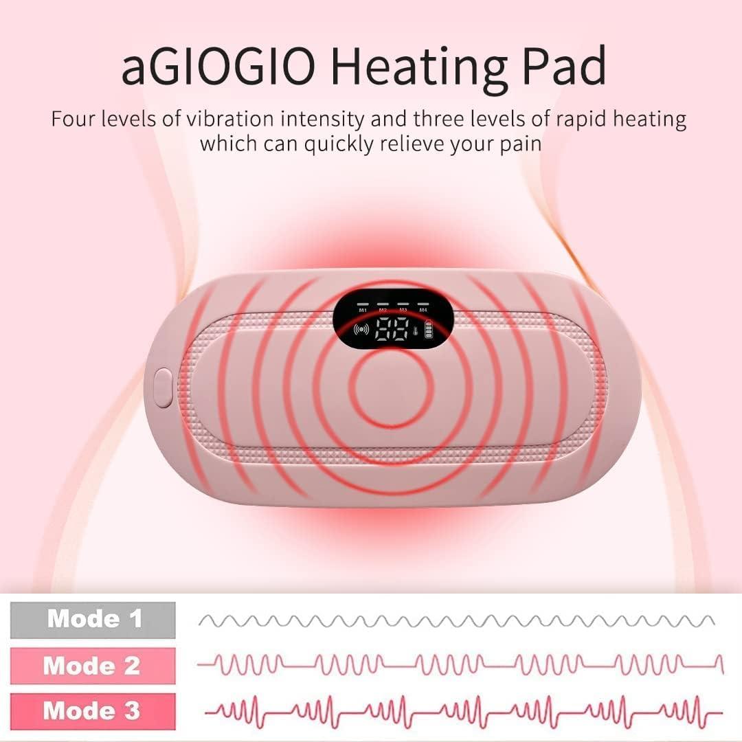 Period Heating & Massage Pad β Cordless Pain Relief Belt for Women