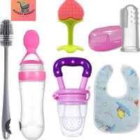 6-in-1 Baby Care Combo – Feeder, Teether & More